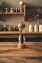 Bamboo Acrylic Black Pepper Salt Mill Salt Shaker Transparent Large - 2