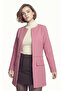 Women's Dust Rose Seamed Long Jacket ARM-26K001017 - 3