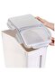 10KG Rice Storage Container with Wheels, Sealed Moistureproof Plastic Grain & Food Box - 5