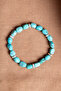 Certified Turquoise Natural Stone Natural Cut Bracelet Odt043 - 4