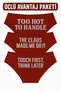 Pack of 3 Red Christmas Themed Women's Slip Panties, Metallic Lettering Printed , Fun Underwear