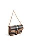 Beige - Tan Plaid Women's Shoulder Bag Sp1171 - 2