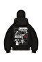 Snow Masked Ninja Joker Unisex Sweatshirt Cardigan 3 Thread Ş Fleece-Lined Thick Fleece