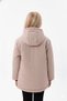 Girl's Cream Fur Inside Water and Windproof K Hooded Winter Coat & Coat & Parka - 5
