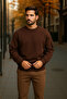 Men's Casual Trend Oversized Loose 3-Piece Sweater - 2
