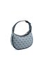 Gray - Navy - Claret Red Monogram Women's Shoulder Bag Sp1194 - 4