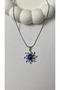 Enamel Zircon Stone Sun Necklace - 2