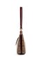 Dark Beige - Claret Red Monogram Women's Shoulder Bag Sp1259 - 4
