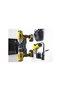 PACKAGE Threading Gun Impact Percussion Screwdriver 2 Batteries Bits - 2