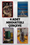 4 Adet Mıknatıslı Çerçeve