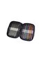 Set Of 22Pcs Crochet And Knitting Hooks Needles With Pouch Multicolour - 3