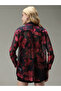 Black Printed Longline Shirt - 3