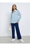 Blue Striped Oversized Shirt - 2
