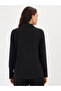 Black Zip-Neck Top with Contrast Piping - 3