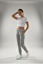 Gray Crew Neck Sweatpants