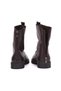 Ovia Women's Khaki Leather Boots 257302 - 3