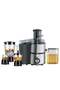 4-in-1 Slow Juicer Extractor Machine - Juicer, Blender, Citrus Press & Food Processor - 2