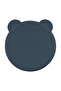 Mini Bowl with Silicone Lid 2-Piece Mini Bites - Deep Blue / Powder Gray - 2