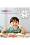 Learning Clock for Kids, Silent 12-inch Analog Teaching Clock - 2
