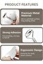 Gua Sha & Jade Roller Stainless Steel Face Massage Tool Set - 4