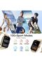 Active Smartwatch for Men & Women, Fitness & Heart Rate Tracker, IP67 Waterproof – Beige - 4