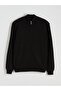 Mg trenden black standard mold Mock Neck men's knit cardigan - 5