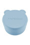 Mini Bowl with Silicone Lid 2-Pack Mini Bites - Mineral Blue / Powder Gray - 4