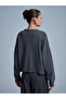 60999 Wool Blend Pocket Detailed Knitwear Cardigan-Smoked - 3