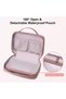 Women Makeup Bag, 4L Waterproof Cosmetic Organizer - Nostalgia Rose - 2