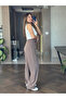 Women's Mink Redkit Velcro Closure Palazzo Pants - 4