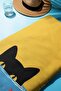 Digital Printing Beach Sea Towel Cat Patterned Peshtamal Hvl0033 - 2