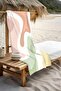Digital Printing Beach Sea Towel Abstract Patterned Peshtemal Hvl0221 - 3