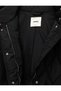 Drawstring Waist Long Sleeve Pocketed Water-Repellent Hooded Quilted Puffer Coat - 7