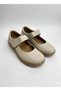 Mink Leather Strap Women's Casual Shoes - 3