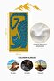 Digital Printing Beach Sea Towel Leopard Patterned Peshtamal Hvl0136 - 4