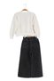 Girl's Holiday Casual Wide-Leg Palazzo Jeans-Sweatshirt Two-Piece Set - 5
