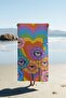 Digital Printing Beach Sea Towel Modern Patterned Peshtemal Hvl0076