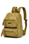Barcelona Small Size Daily Multi-Pocket Women's Backpack – First Quality Polyurethane Leather Pistachio Green