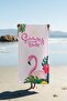 Digital Print Beach Sea Towel Flamingo Patterned Peshtamal Hvl0141