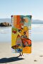 Digital Printing Beach Sea Towel Modern Patterned Peshtemal Hvl0170
