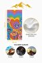 Digital Printing Beach Sea Towel Modern Patterned Peshtemal Hvl0076 - 4