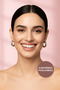Women's Anti-Allergic Waterproof Sweatproof Non-Tarnish Silver Silver Hoop Steel Earrings for Daily Night Wedding - 3