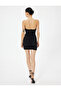 Strapless Mini Pencil Dress Draped Slim Fit - 4