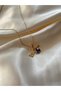 Traveler Women's Necklace – Gold Passport&Airplane&World Figure Charm Necklace - Minimal Elegant Women's Necklace - 4