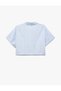 Short Sleeve Lemon Embroidery Detailed Poplin Crop Shirt - 4