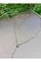 Nazar Detail Y Necklace 35 cm - 3