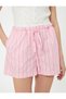 Boxer Shorts with Tie Waist and Pockets - 5