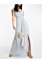 Rochie lunga, Gri