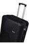 3-Piece Hardside Suitcase Set 20/24/28 inch ABS Spinner (Black) - 5