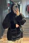 Fur Detailed Cardigan